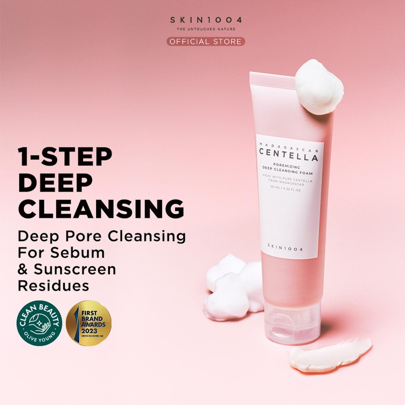 Madagascar Centella Poremizing Deep Cleansing Foam 5