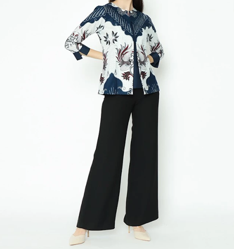 Hadinata Batik Marion Mathew Blouse Batik 4