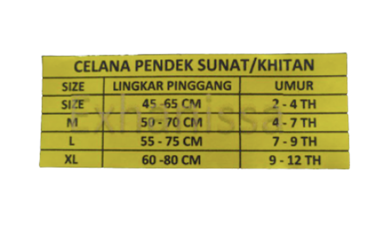 Celana Sunat Model Celana 3