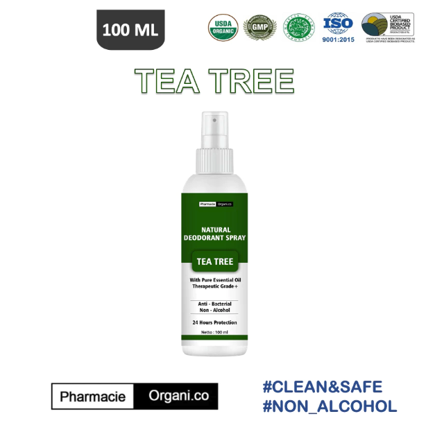 Pharmacie Organi.co Natural Deodorant Spray Tea Tree