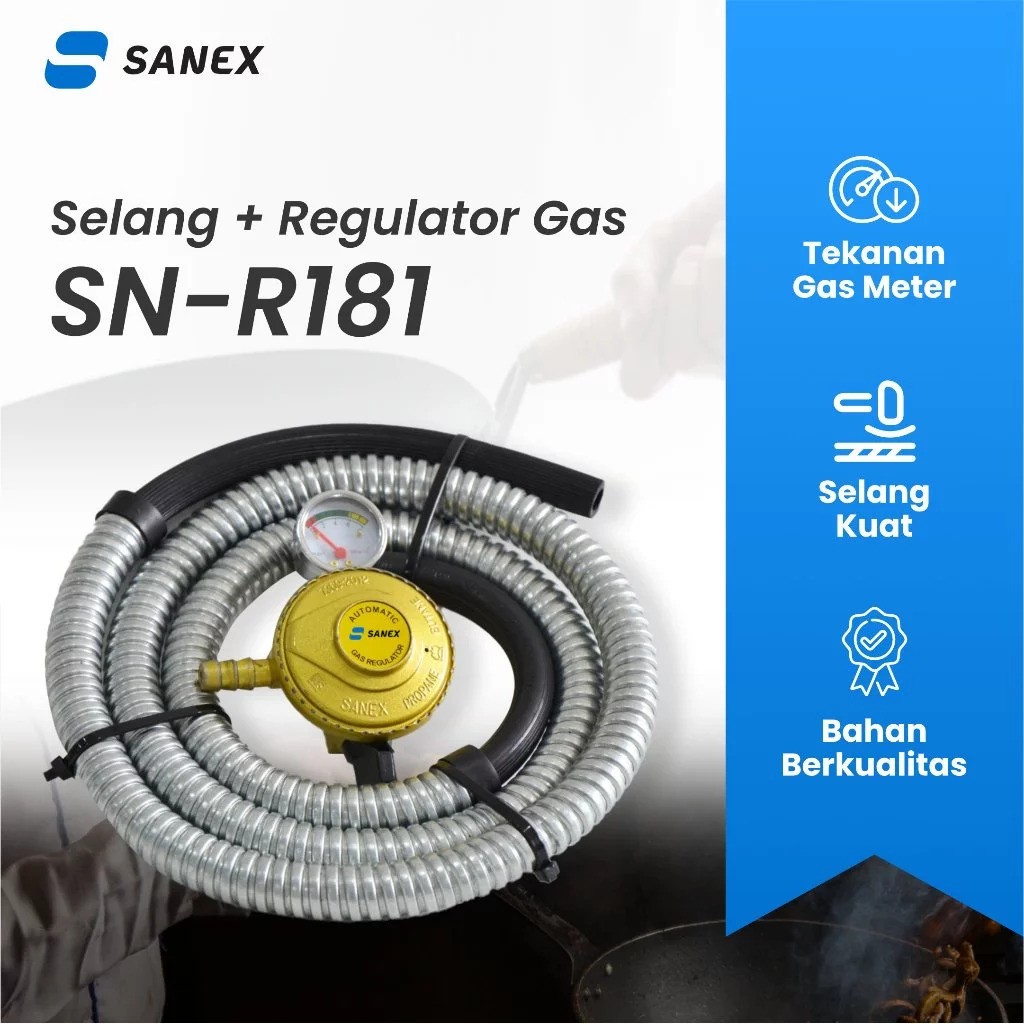 Indo Surya Kencana Sanex Selang Regulator Gas  SN-R181