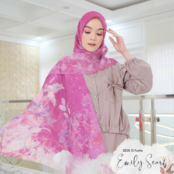 Hijab Wanita Cantik Emily Scarf JUMBO
