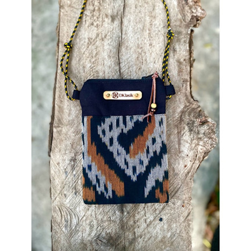 DKLASIK Tas Selempang HP Tenun 2