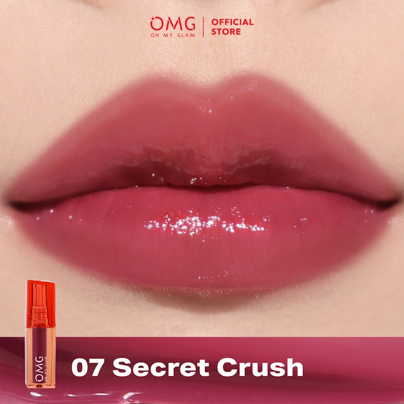 OMG Glassy Lip Tint 07 Secret Crush
