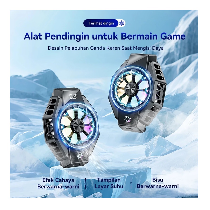  BASIKE Funcooler HP tipe klip X9