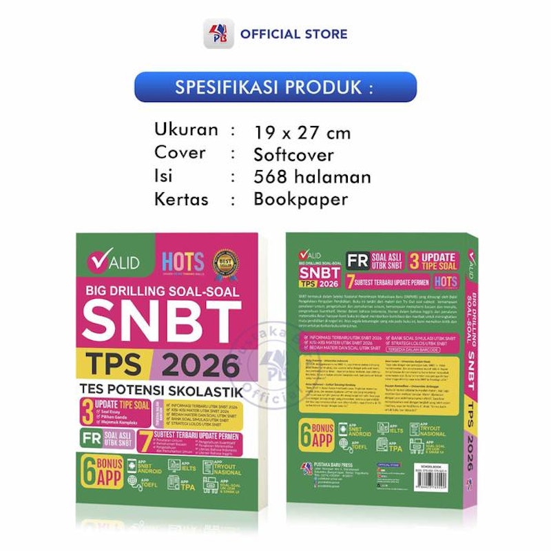 Tim Pustaka Cerdas - VALID Big Drilling Soal-Soal SNBT TPS 2026 2