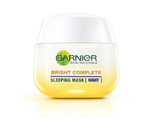 Garnier Bright Complete Night Yoghurt Sleeping Mask Night Cream
