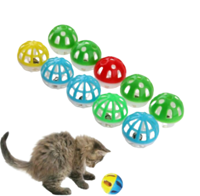Bola Lonceng Mainan Kucing