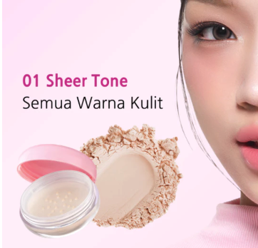 Paragon Technology and Innovation Emina Glowfixer Blur Powder 01 Sheer Tone