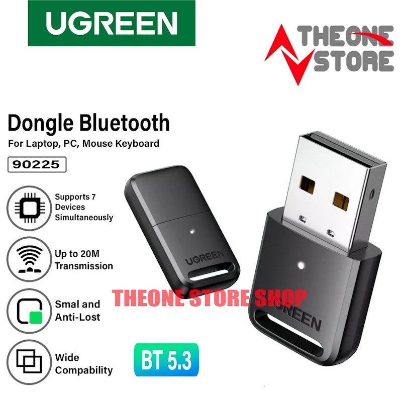 UGREEN USB Bluetooth Adapter 5.3 4