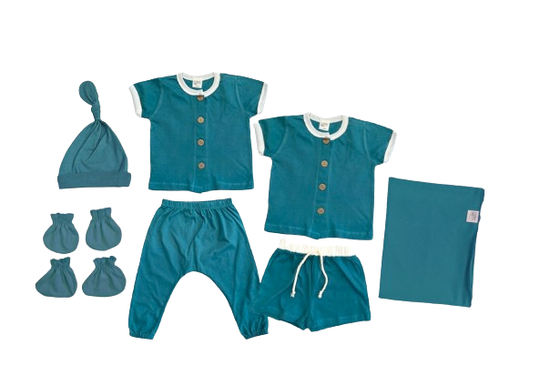 Paket Newborn Set Bayi Laki-laki & Perempuan Rocco Set Seri 2  1