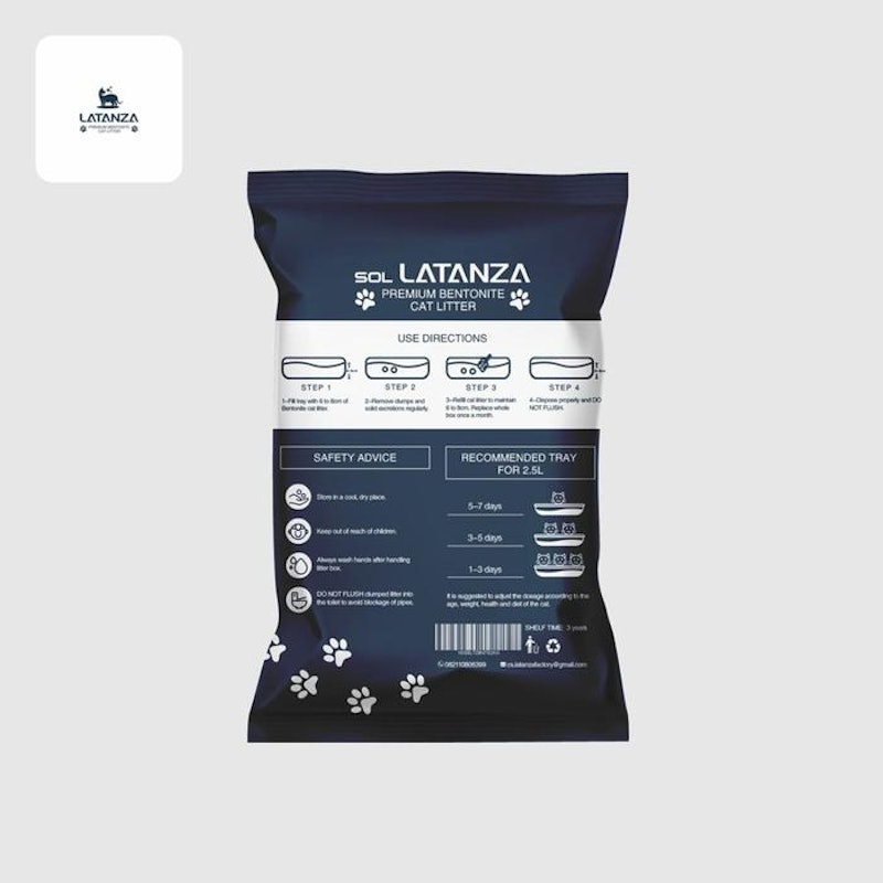LATANZA Premium Bentonite Cat Litter 2