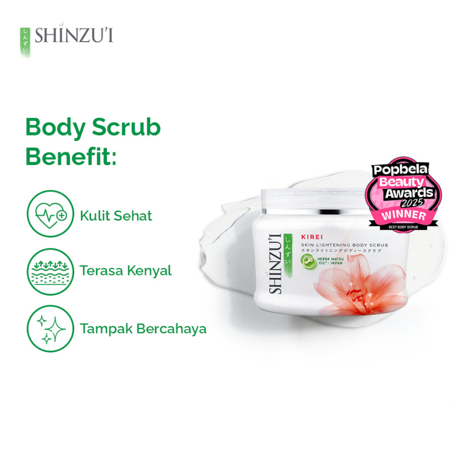 Bina Karya Prima (BKP) Shinzu'i Skin Lightening Body Scrub Kirei