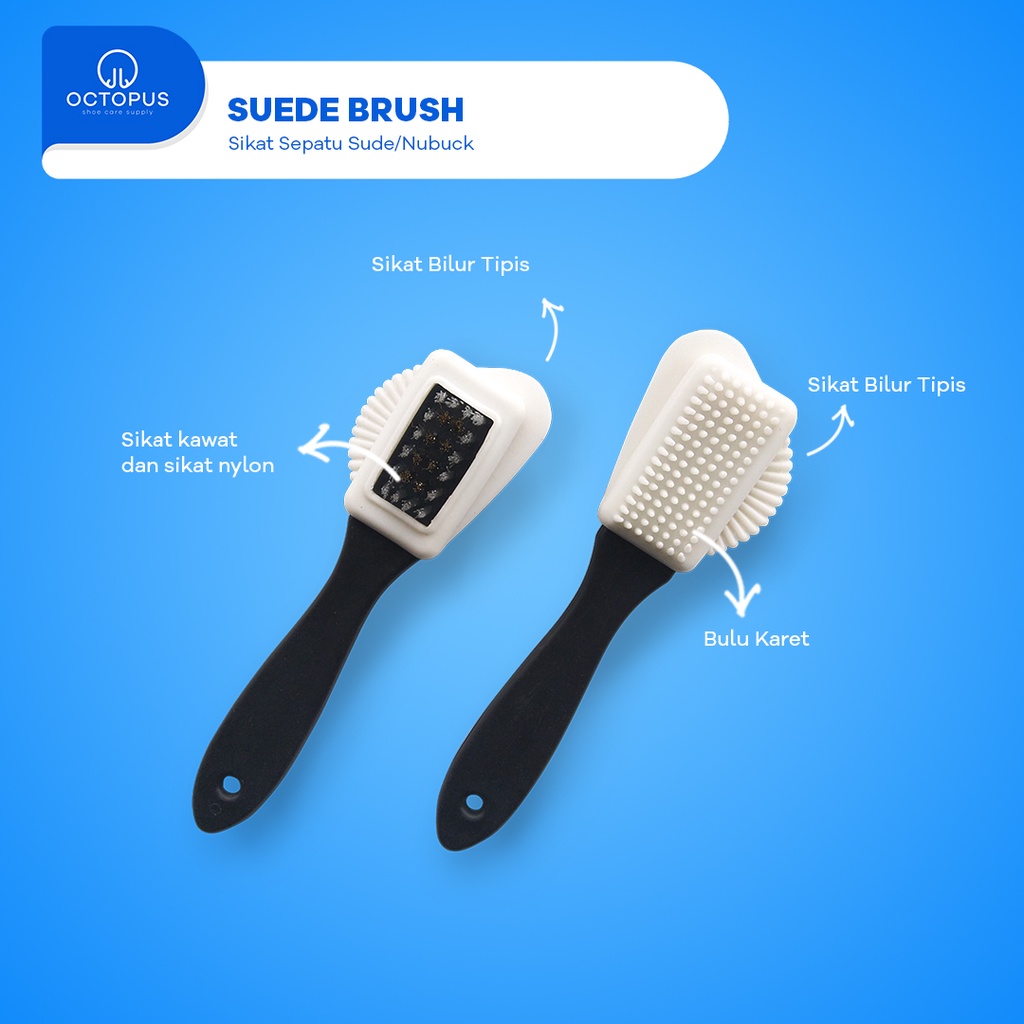 Octopus  Suede Brush BRSH-0001