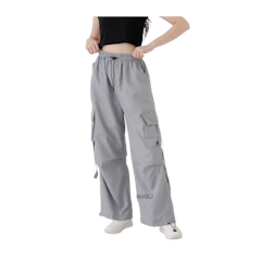 BAGGU Cargo Pants Jennie Grey