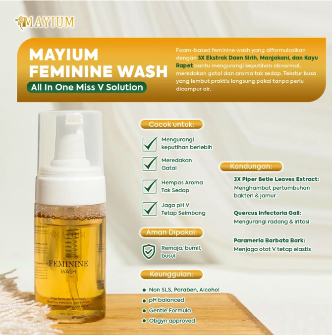  Mayium Feminine Wash Varian Sirih