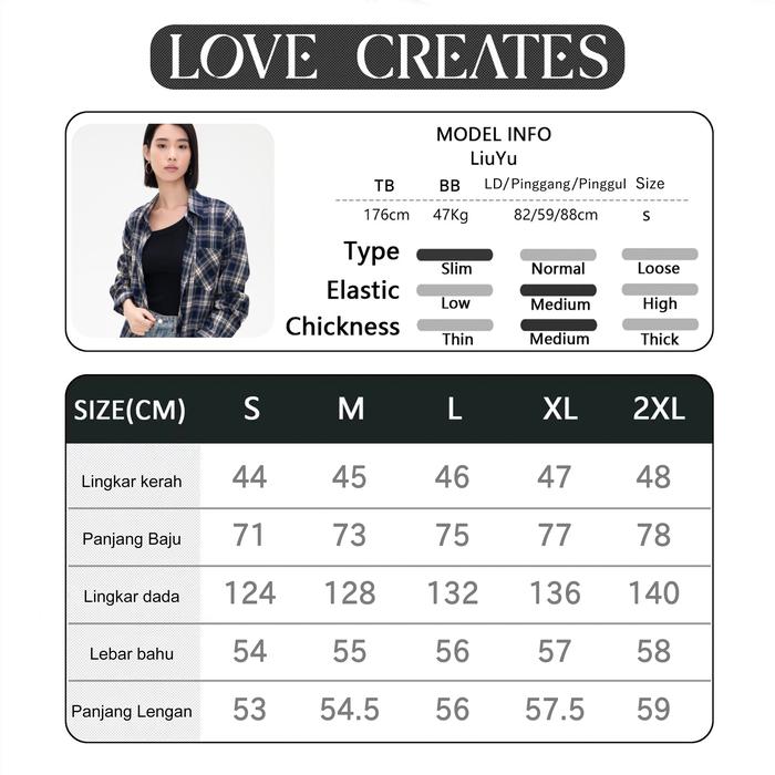  Love Creates Oversized Cotton Shirt  CY005 