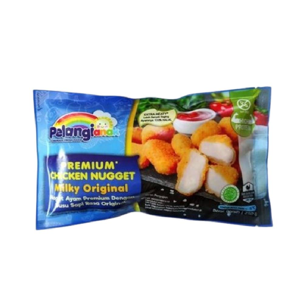 Pelangi Chicken Nugget Milky Original 1