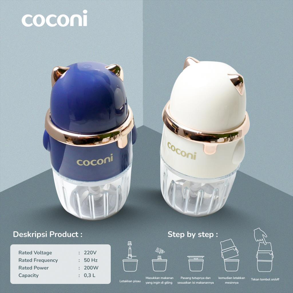 Kenson Multibrand Globalindo COCONI Food Blender
