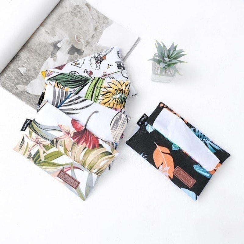 Tempat Tissue Bahan Kanvas Motif Lucu - Makie Series 1