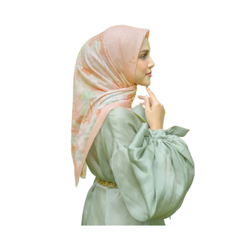 Buttonscarves The Friendship Satin Square 1