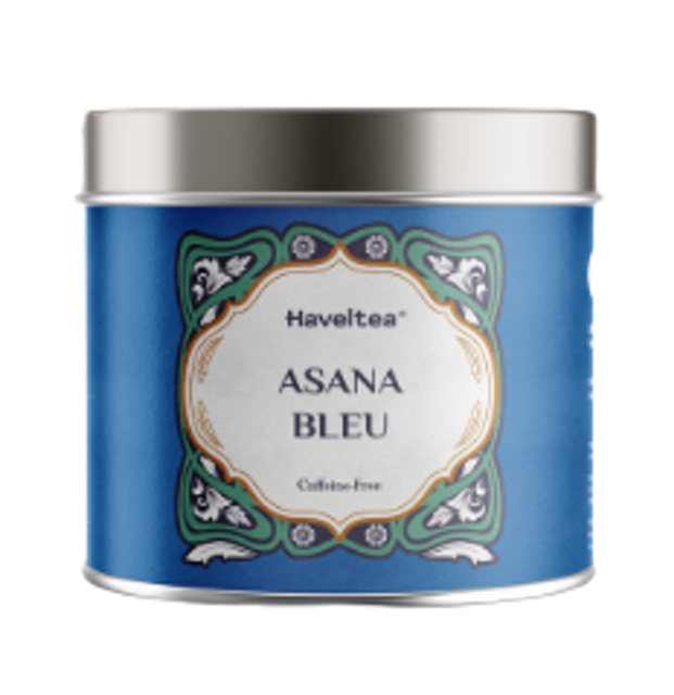Asana Bleu Mini Tin - Tisane Kembang Telang & Jahe Herbal