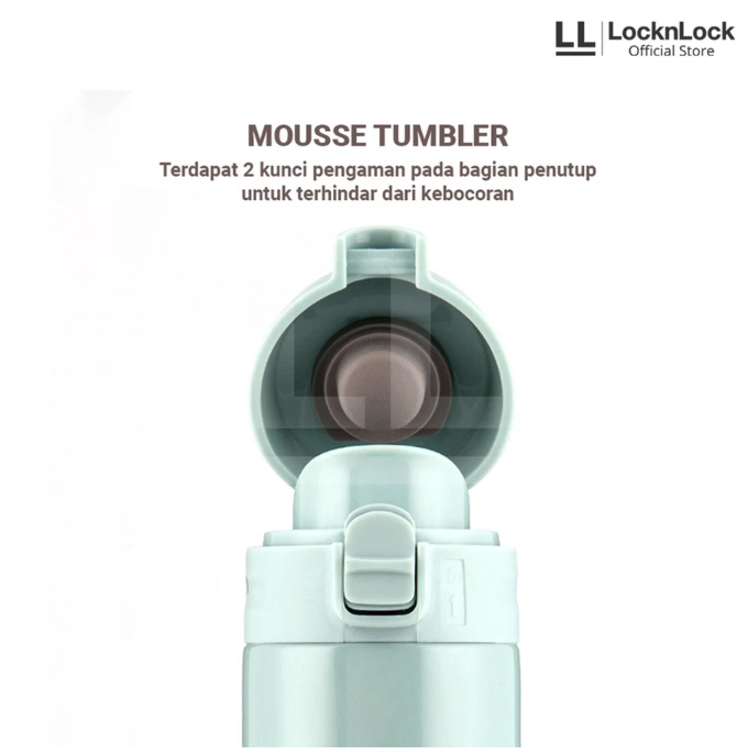LocknLock Co. LocknLock Mousse One-Touch Tumbler LHC3261