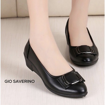 Gio Saverino Sepatu Wanita Wedges Berlin