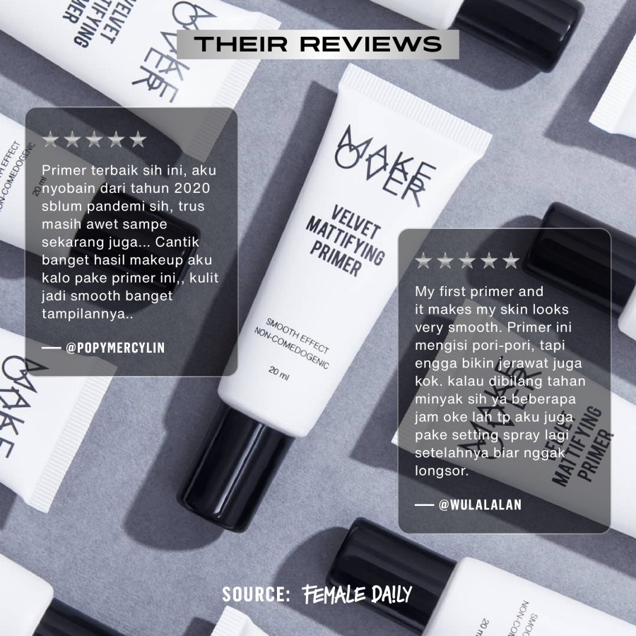 Paragon Technology and Innovation MAKE OVER Velvet Mattifying Primer