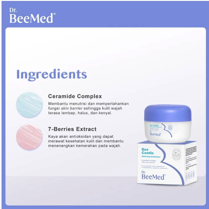 Docbee Deca Indonesia  Dr. BeeMed Bee Gentle Balancing Moisturizer