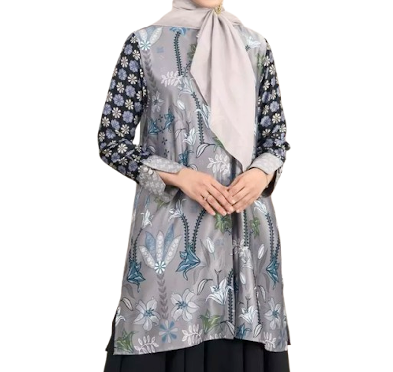 ZM Zaskia Mecca Primadona Series Edisi Lilya Raya Rietta Tunik 1