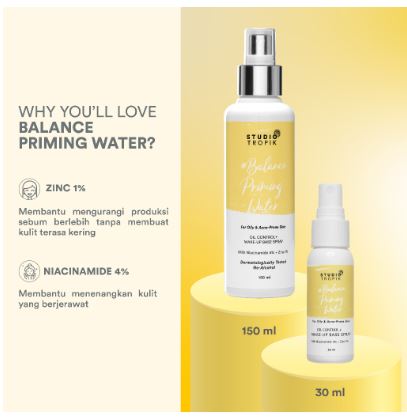 Parvis Magna Jaya Studio Tropik Balance Priming Water