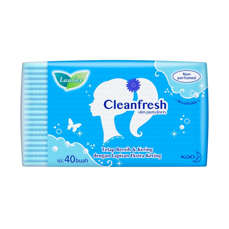 Cleanfresh Slim Pantyliners Non Perfumed 1