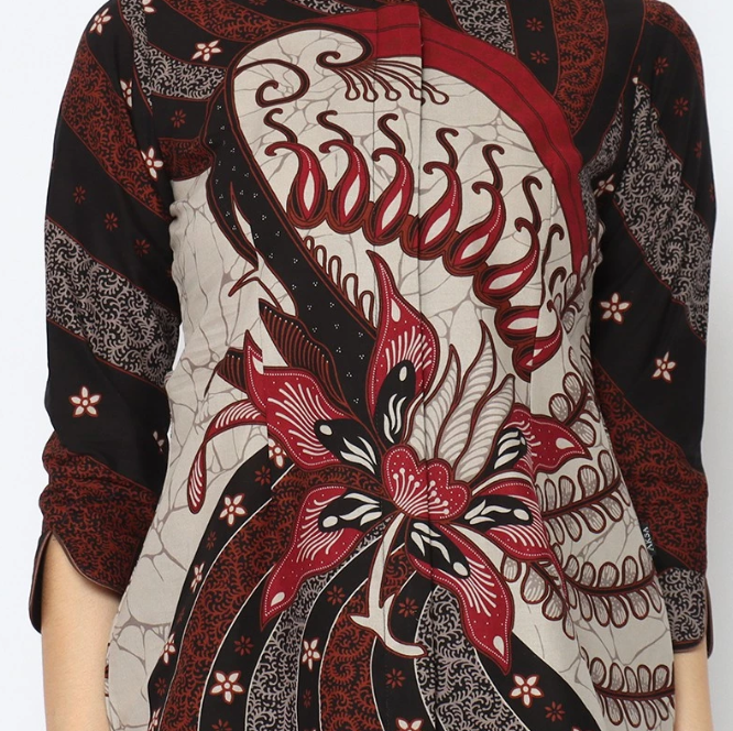 My Aksa My Aksa Batik Blouse Bunga Bhumi