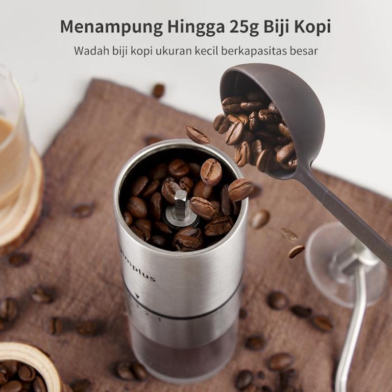 Simplus Penggiling Biji Kopi Manual 20g 3