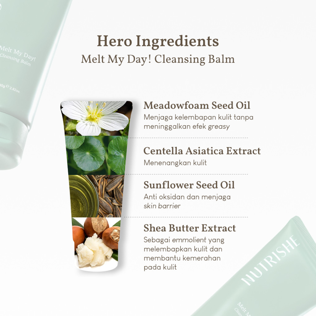Nutrishe Melt My Day! Cleansing Balm 3
