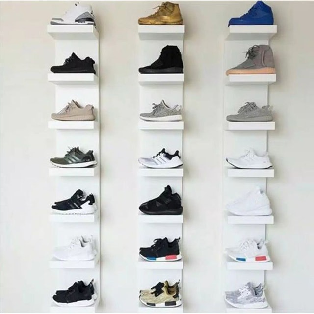 Rak Sepatu Dinding Minimalis