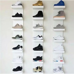 Rak Sepatu Dinding Minimalis
