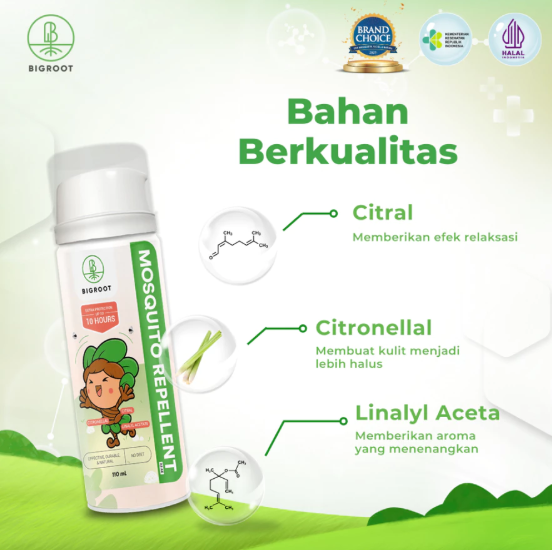 Bintang Kencana Anugerah Bigroot Mosquito Repellent