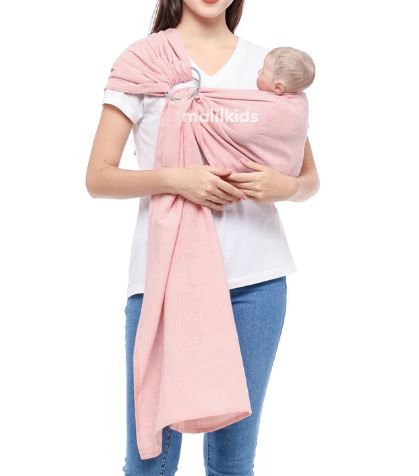 Malilkids Malilkids Ring Sling Linen Natural Series