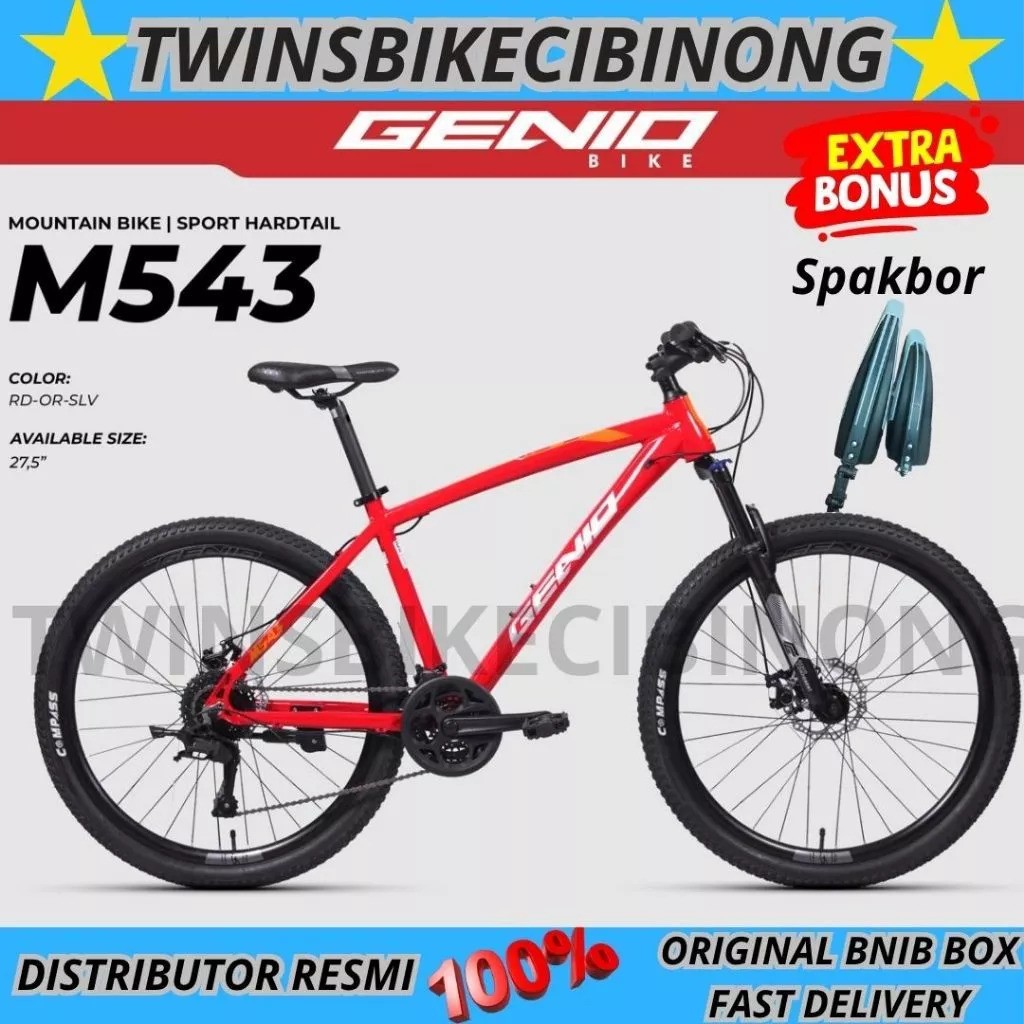 Sepeda Bersama Indonesia Genio Sepeda Gunung MTB M-703