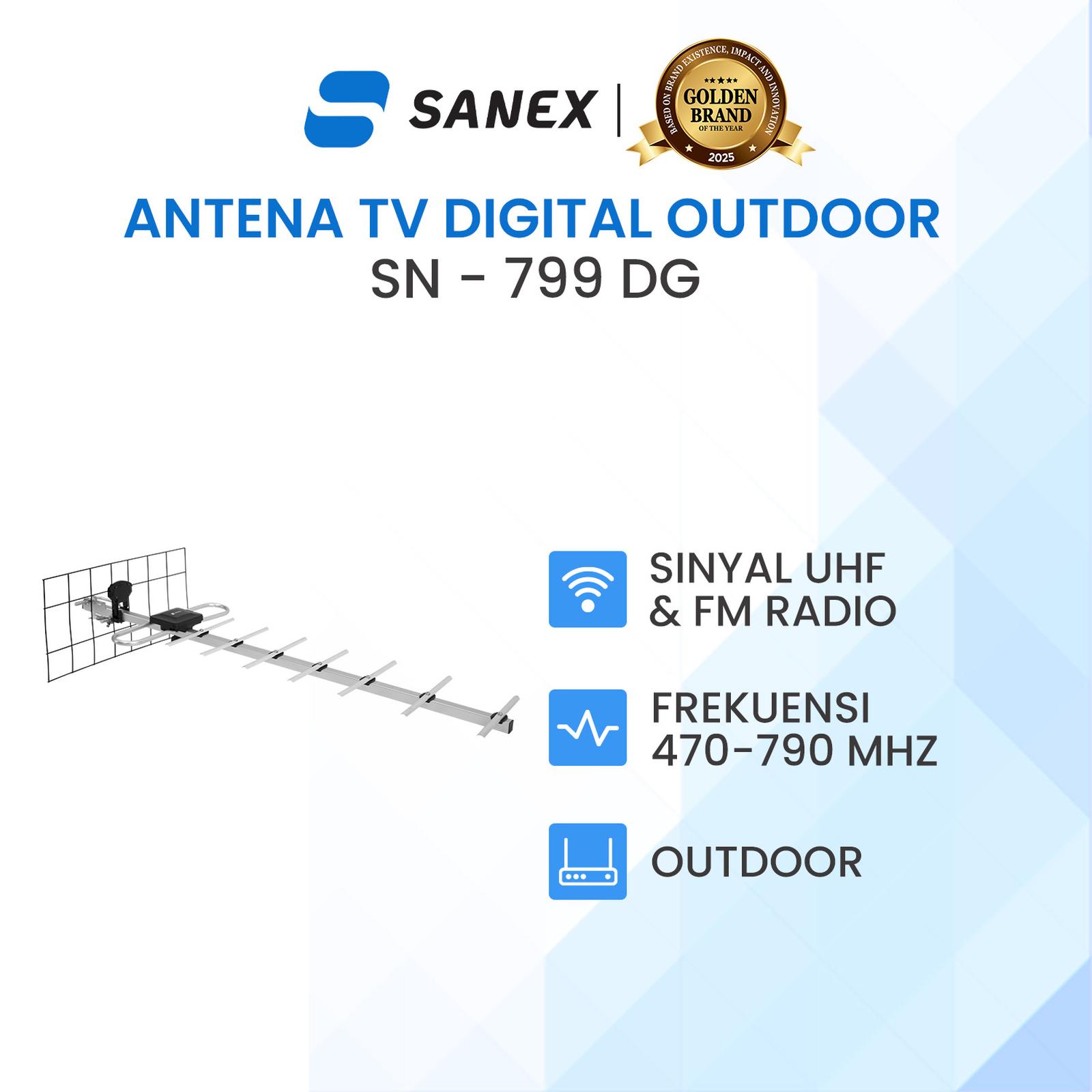 SANEX Antena TV Digital Outdoor  5