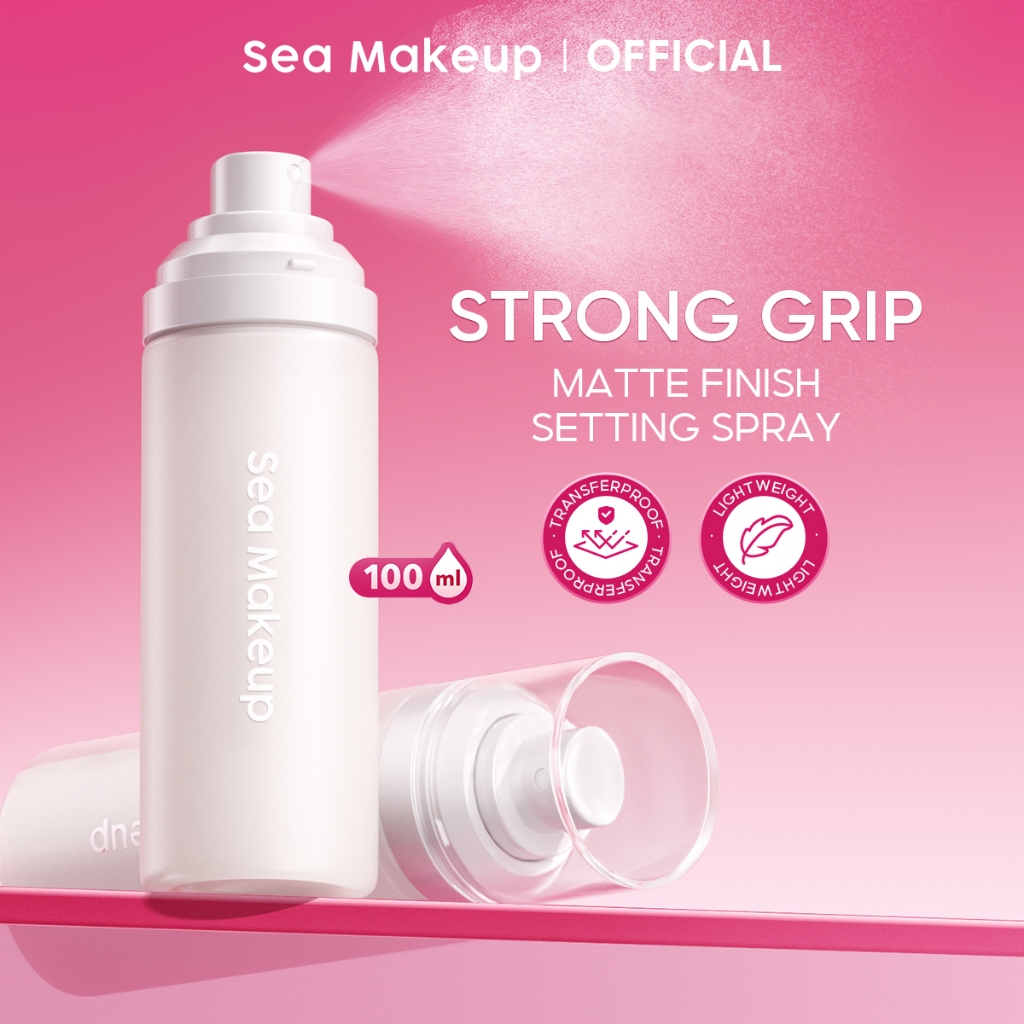 Sea Beauty Indonesia Sea Makeup Lock It Matte Acne Setting Spray