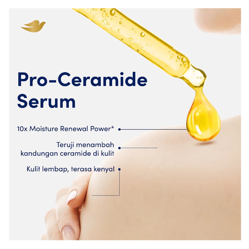 Unilever Indonesia Dove Serum Serum Body Wash Sensitive Relief 