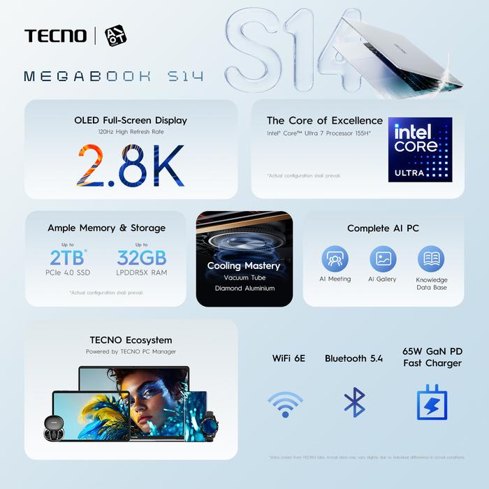 Tecno Megabook S14 4