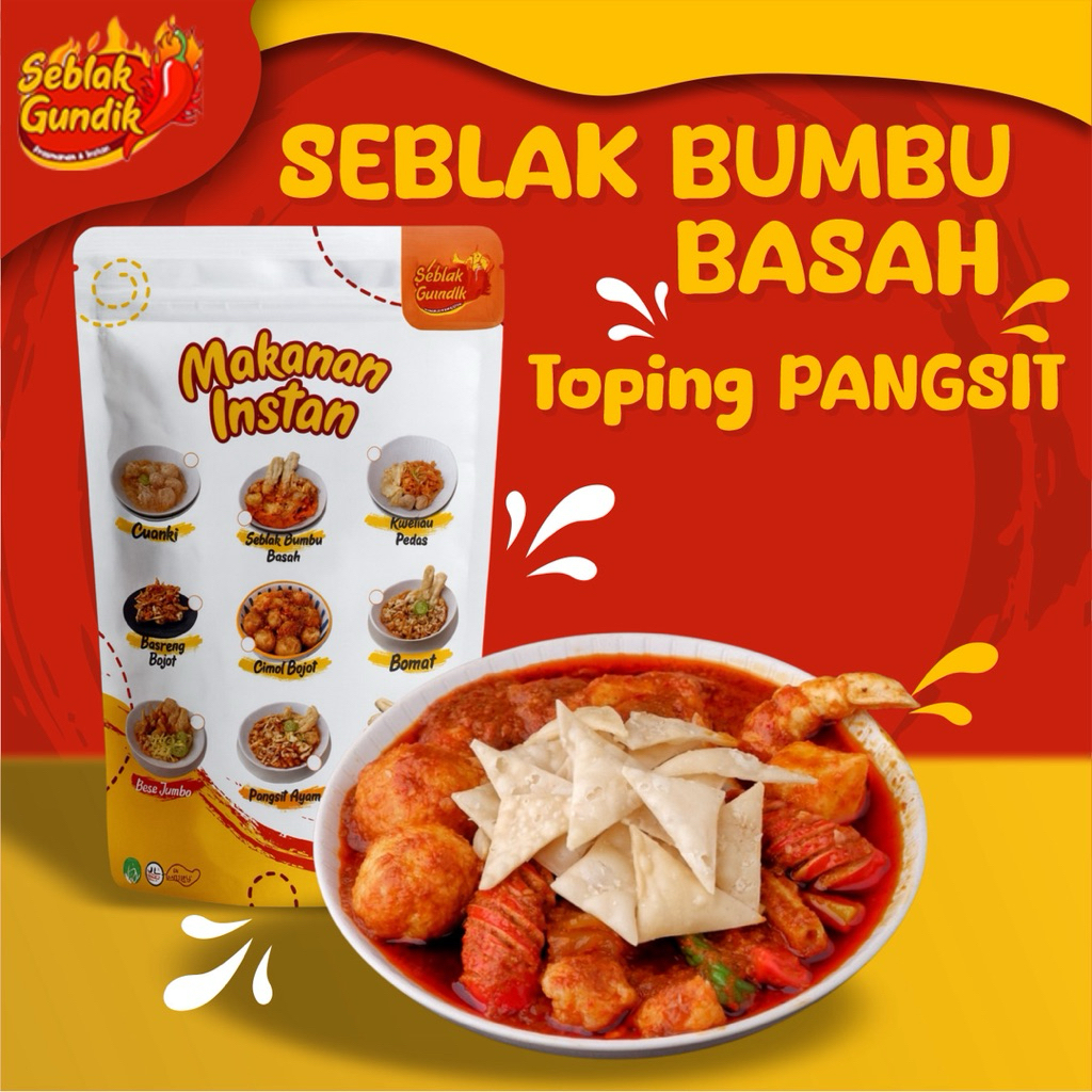 Seblak Gundik Seblak Gundik Seblak Instan 
