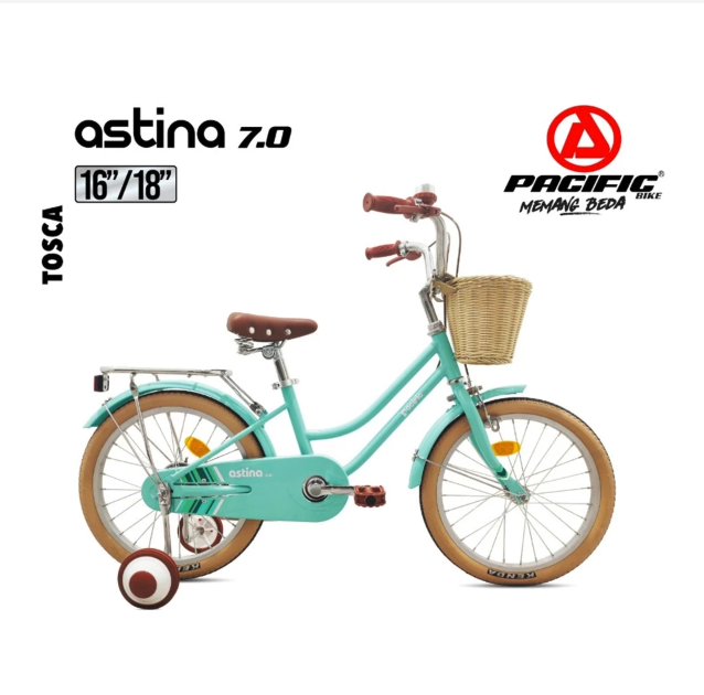 Roda Pasifik Mandiri Pacific Sepeda Anak CTB Astina 7.0 Size 16"/18"