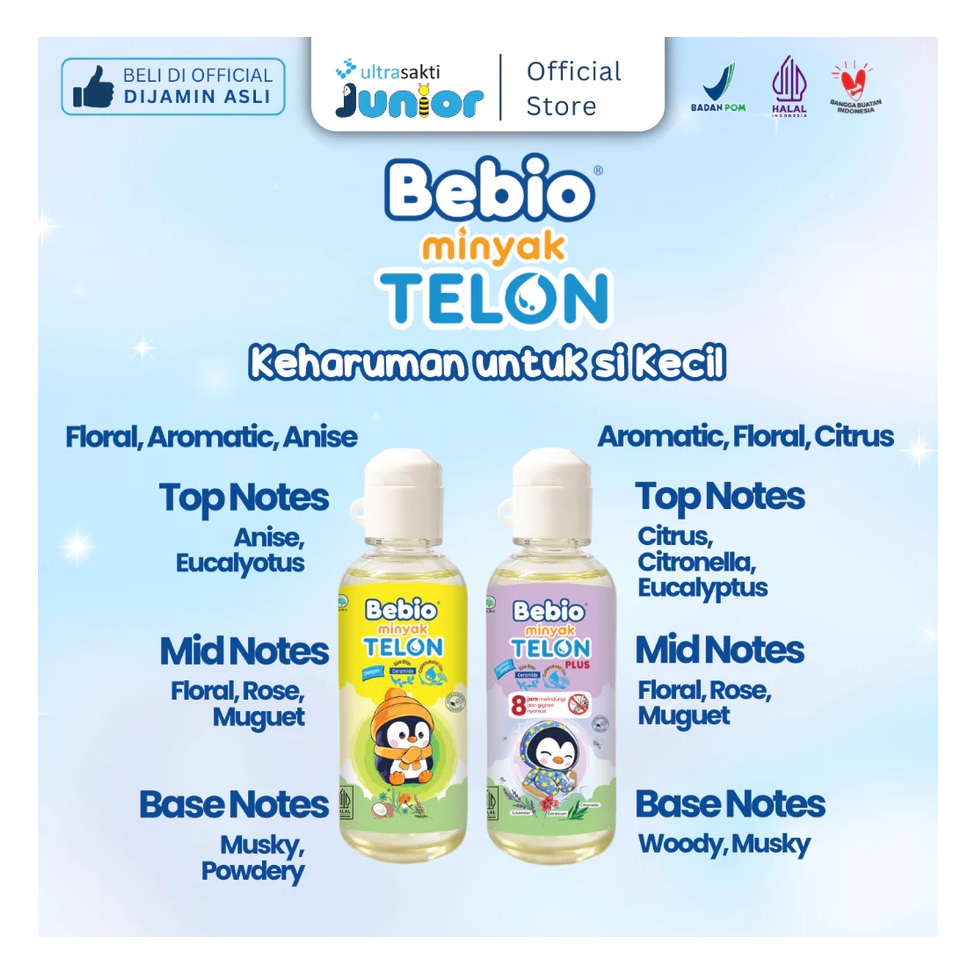 Ultra Sakti Bebio Minyak Telon Plus