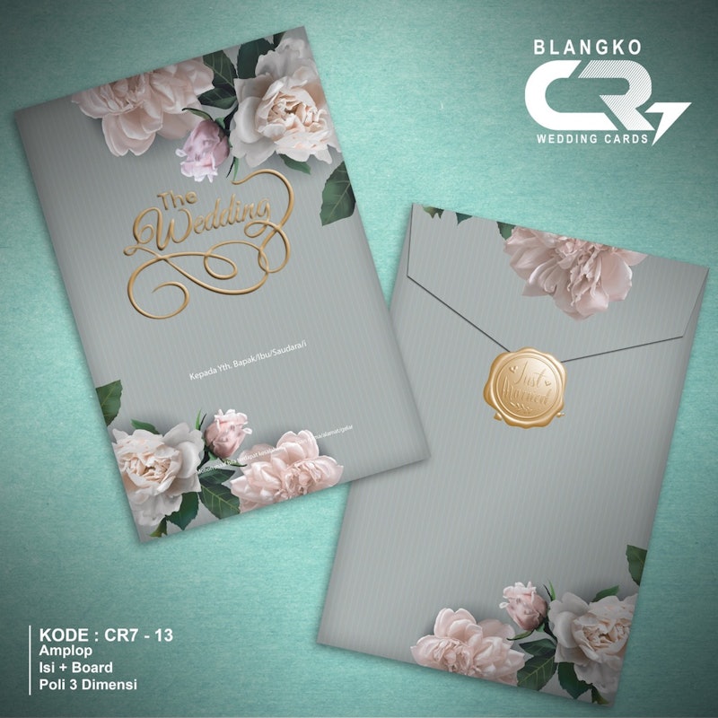 CR Wedding Cards Undangan Pernikahan Hard Cover 5