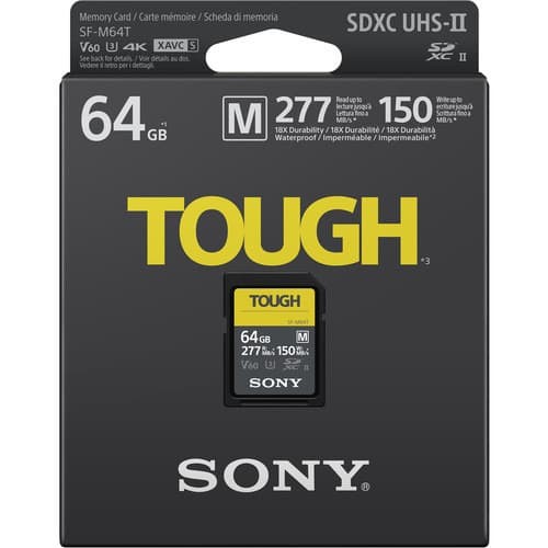 Sony Group SONY Tough SF-M Series UHS-II SDXCc 64GB SF-M64T